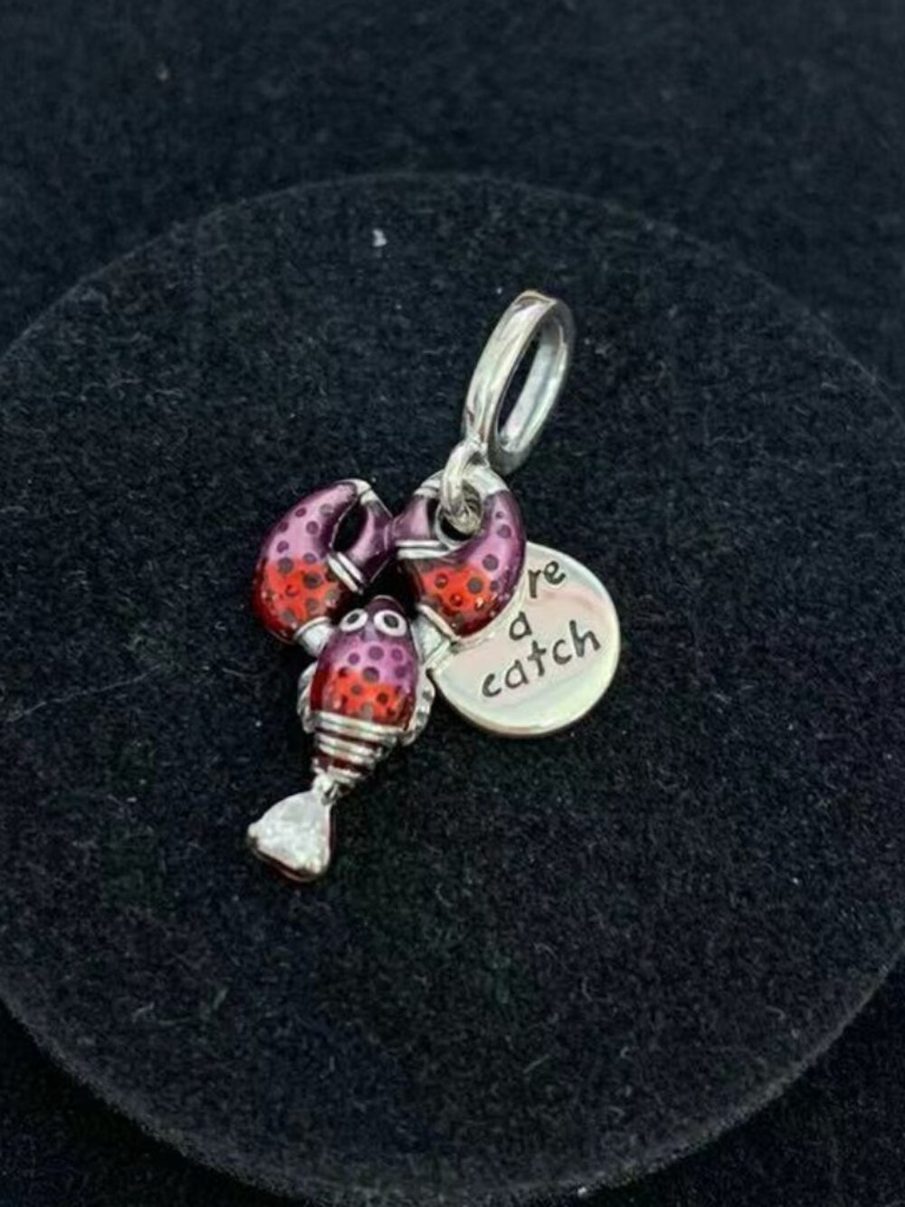 Pandora Lobster Dangle Charm